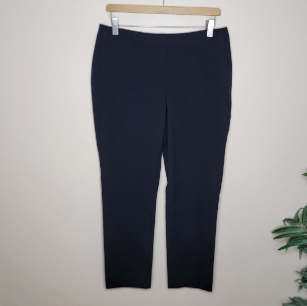 Apt. 9 Classic Black Slim Straight Leg Pants Size 8